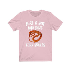 Just A Boy Who Loves Corn Snakes Shirt - corn snake print design
