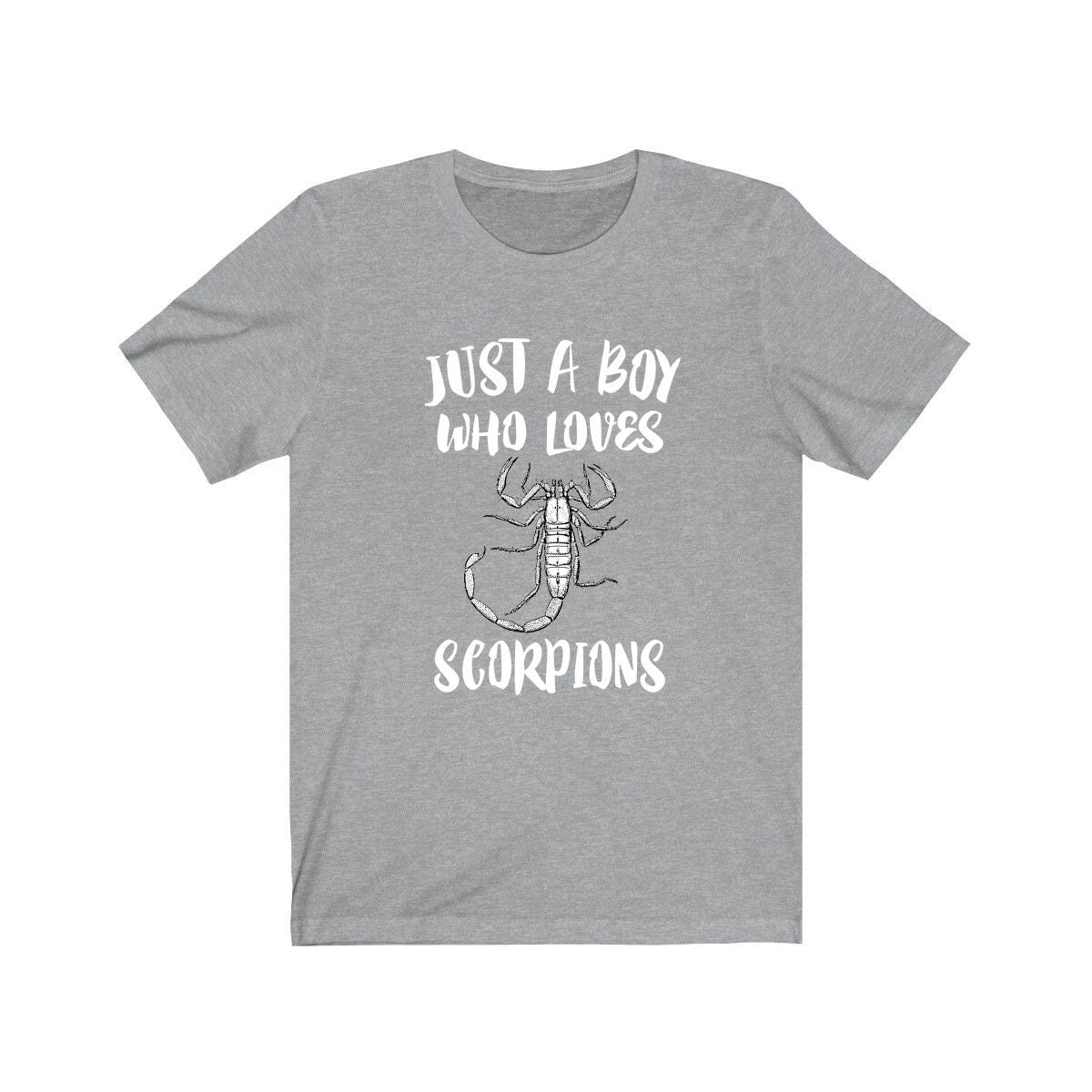 Just A Boy Who Loves Scorpions Shirt - scorpion print design