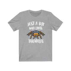 Just A Boy Who Loves Tarantulas Spider Shirt - tarantula print design