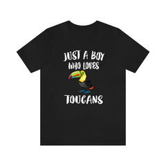 Just A Boy Who Loves Toucans Birds Shirt - toucan print design