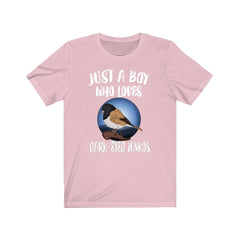 Just a boy who loves dark eyed juncos snowbird winter sparrow tee