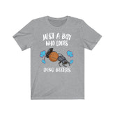 Just A Boy Who Loves Dung Beetles Shirt, Dung Beetle Lover Shirt, Beetle Shirt, Dung Beetle Gift, Animal Adult Kids T-Shirt Image 1