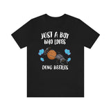 Just A Boy Who Loves Dung Beetles Shirt, Dung Beetle Lover Shirt, Beetle Shirt, Dung Beetle Gift, Animal Adult Kids T-Shirt Image 3