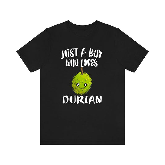 Just A Boy Who Loves Durian Fruit Shirt - durian print design