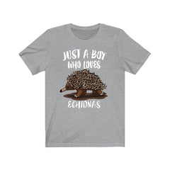 Just A Boy Who Loves Echidnas Shirt - echidna print design