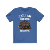 Just A Boy Who Loves Echidnas Shirt, Echidna Lover Shirt, Echidna Shirt, Echidna Gift, Animal Adult Kids T-Shirt Image 2