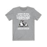 This Is My Human Costume I'm Really An African Penguin Shirt, African Penguin Lover Shirt, Penguin Shirt, Birding Lover Gift, Animal Gift Image 3