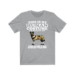 This Is My Human Costume I'm Really An African Wild Dog Shirt - African Wild Dog print