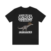 This Is My Human Costume I'm Really An Amargasaurus Dinosaur Shirt, Dinosaur Lover Shirt, Dinosaur Shirt, Dinosaur Lover Gift, Animal Gift Image 1