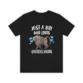 Just A Boy Who Loves Hamadryas Baboons Shirt, Baboon Lover Shirt, Hamadryas Baboon Shirt, Baboon Lover Gift, Animal Adult Kids T-Shirt Image 1