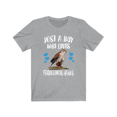 Boy Who Loves Ferruginous Hawks Birds Shirt - Ferruginous Hawk print design