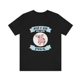 Just A Boy Who Loves Pigs Shirt, Pig Lover Shirt, Pig Shirt, Pig Lover, Animal Adult Kids Shirt Image 1