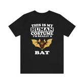 This Is My Human Costume I'm Really A Bat Shirt, Bat Lover Shirt, Bats Shirt, Bat Lover Gift, Animal Gift Image 1