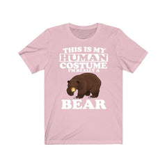 This Is My Human Costume I'm Really A Bear Shirt - bear print design