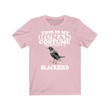 This Is My Human Costume I'm Really A Blackbird Bird Shirt, Blackbird Lover Shirt, Birding Shirt, Bird Lover Gift, Animal Gift Image 4