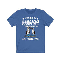 Blue-Footed Booby Human Costume Shirt - blue-footed booby print design