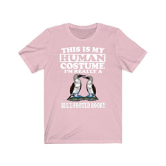 Blue-Footed Booby Human Costume Shirt - blue-footed booby print design