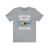 Just A Boy Who Loves Hercules Beetles Shirt, Hercules Beetle Lover Shirt, Beetle Shirt, Insect Lover Gift, Animal Adult Kids T-Shirt Image 1