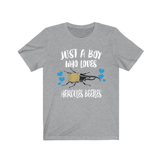 Just A Boy Who Loves Hercules Beetles Shirt - Hercules Beetle print design