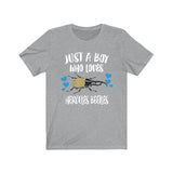 Just A Boy Who Loves Hercules Beetles Shirt, Hercules Beetle Lover Shirt, Beetle Shirt, Insect Lover Gift, Animal Adult Kids T-Shirt Image 1
