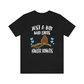 Just A Boy Who Loves Howler Monkeys Shirt, Howler Monkey Lover Shirt, Monkey Shirt, Monkey Lover Gift, Animal Adult Kids T-Shirt Image 1