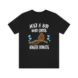 Just A Boy Who Loves Howler Monkeys Shirt, Howler Monkey Lover Shirt, Monkey Shirt, Monkey Lover Gift, Animal Adult Kids T-Shirt Image 1