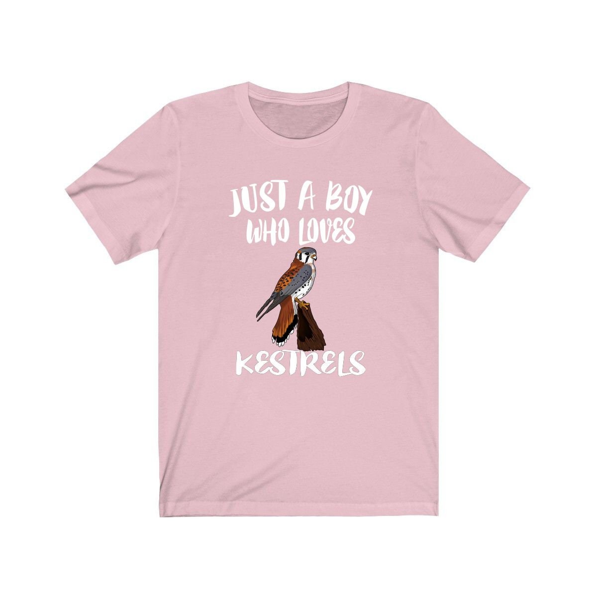 Just A Boy Who Loves Kestrels Birds Shirt - Kestrel print design