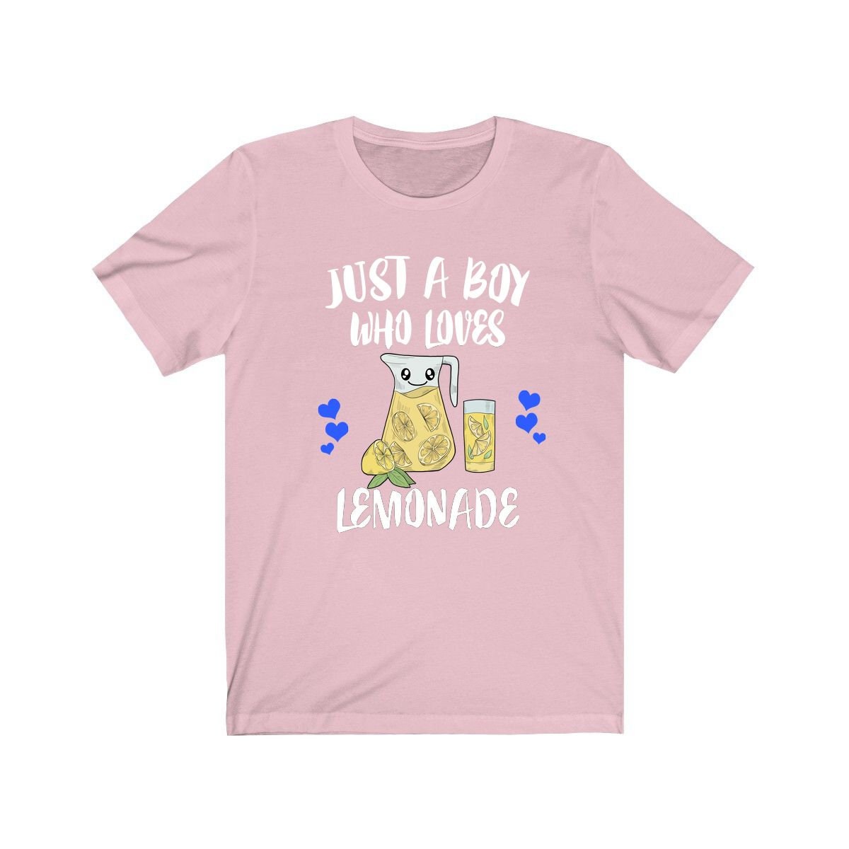 Just a boy who loves lemonade summer refreshing citrus drink tee