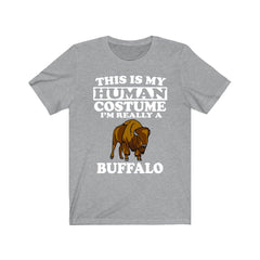 This Is My Human Costume I'm Really A Buffalo Shirt - buffalo print design