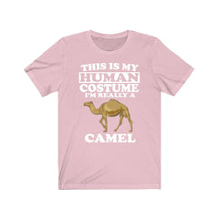 This is my human costume I am really a camel desert animal tee