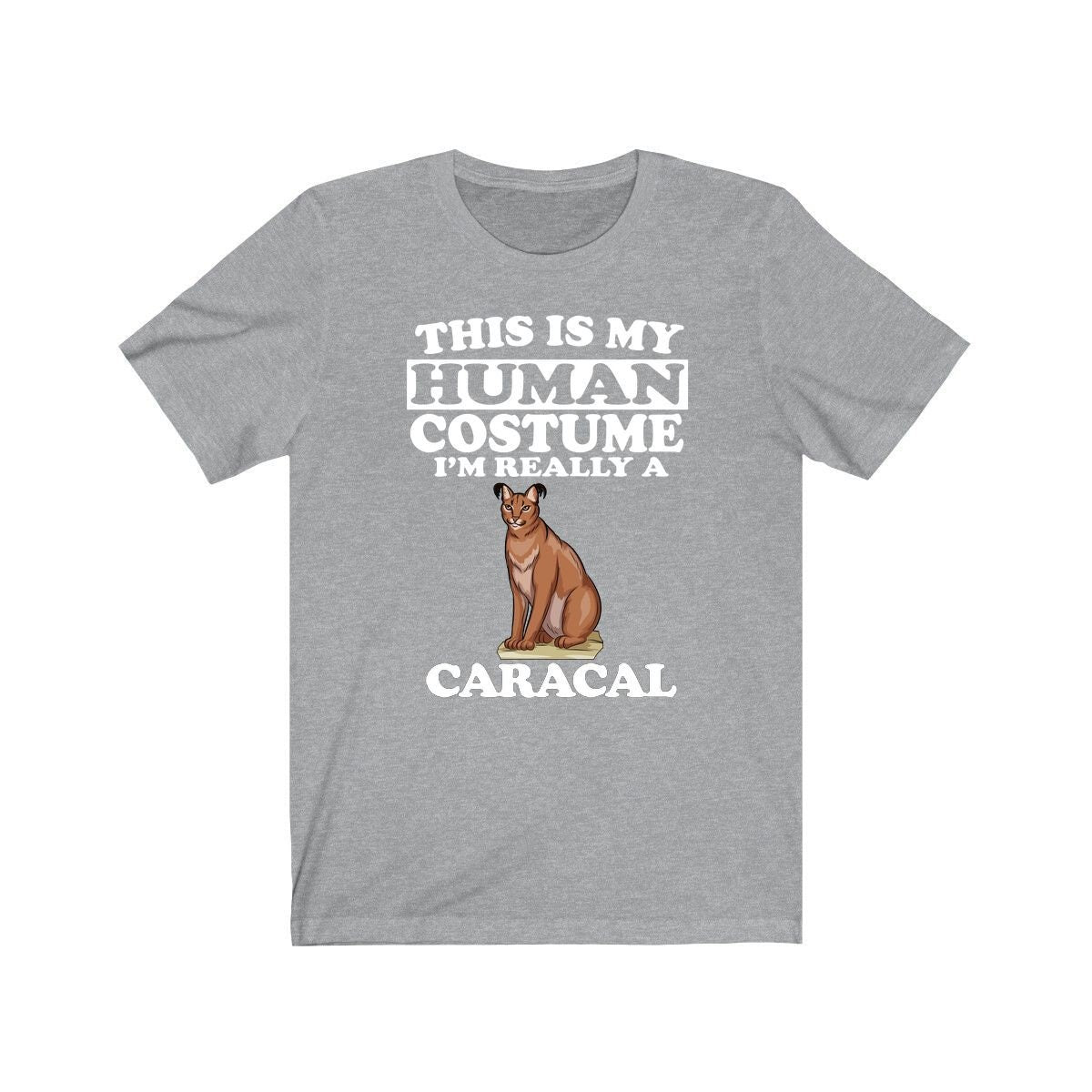 This Is My Human Costume I'm Really A Caracal Shirt - caracal print design