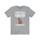 This Is My Human Costume I'm Really A Caracal Cat Shirt, Caracal Lover Shirt, Caracal Shirt, Caracal Lover Gift, Animal Gift Image 3