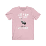 Just A Boy Who Loves Moa Birds Shirt, Moa Lover Shirt, Birding Shirt, Bird Lover Gift, Animal Adult Kids T-Shirt Image 4