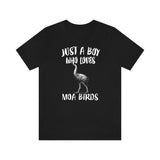 Just A Boy Who Loves Moa Birds Shirt, Moa Lover Shirt, Birding Shirt, Bird Lover Gift, Animal Adult Kids T-Shirt Image 3