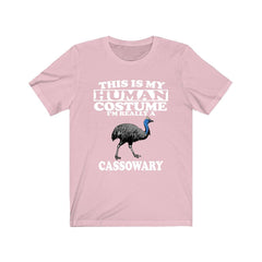 This is my human costume I am really a cassowary flightless bird tee