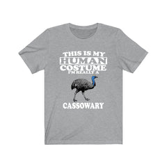 This is my human costume I am really a cassowary flightless bird tee