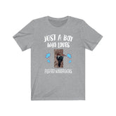 Just A Boy Who Loves Pileated Woodpeckers Shirt, Woodpecker Lover Shirt, Woodpecker Shirt, Bird Lover Gift, Animal Adult Kids T-Shirt Image 1