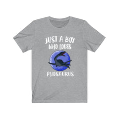 Just A Boy Who Loves Pliosaurus Shirt - Pliosaurus print design