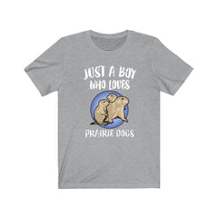 Just A Boy Who Loves Prairie Dogs Shirt - prairie dog print design