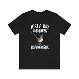 Just A Boy Who Loves Roadrunners Shirt, Roadrunner Lover Shirt, Birding Shirt, Bird Lover Gift, Animal Adult Kids T-Shirt Image 2
