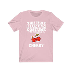 This Is My Human Costume I'm Really A Cherry Shirt - cherry print design