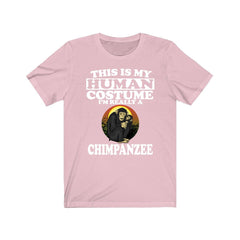 This Is My Human Costume I'm Really A Chimpanzee Shirt - chimpanzee print design