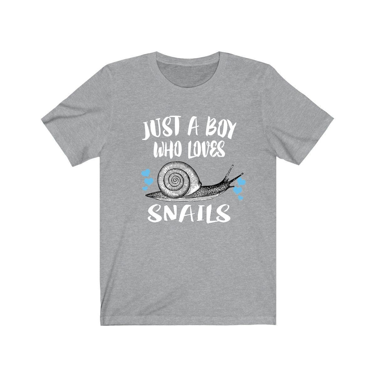 Just A Boy Who Loves Snails Shirt - snail print design