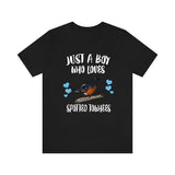 Just A Boy Who Loves Spotted Towhees Shirt, Spotted Towhee Lover Shirt, Biding Shirt, Bird Lover Gift, Animal Adult Kids T-Shirt Image 3