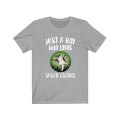 Just A Boy Who Loves Sugar Gliders Shirt - sugar glider print design