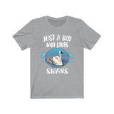 Just A Boy Who Loves Swans Birds Shirt, Swan Lover Shirt, Swan Shirt, Birding Lover Gift, Animal Adult Kids T-Shirt Image 2