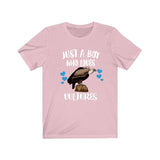 Just A Boy Who Loves Vultures Shirt, Vulture Lover Shirt, Vulture Shirt, Bird Lover Gift, Animal Adult Kids T-Shirt Image 4