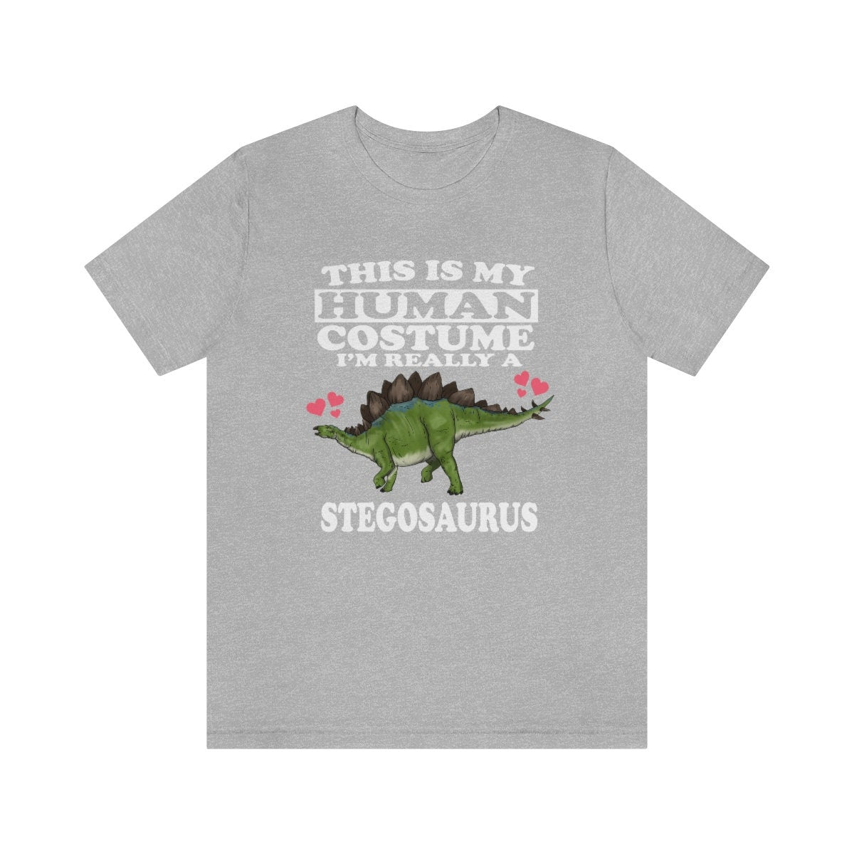 This Is My Human Costume I'm Really A Stegosaurus Shirt - Stegosaurus print design