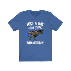 Just A Boy Who Loves Tyrannotitan Shirt - Tyrannotitan print design