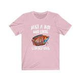 Just A Boy Who Loves Gouramis Fish Shirt, Gourami Lover Shirt, Fish Shirt, Gourami Lover Gift, Animal Adult Kids T-Shirt Image 4